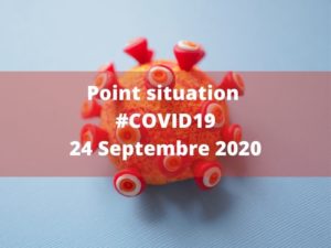 Lire la suite à propos de l’article Point situation de propagation de la Covid-19